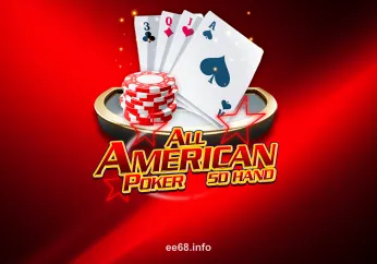 Ảnh chụp màn hình All American Poker 50 Hand tại ee68